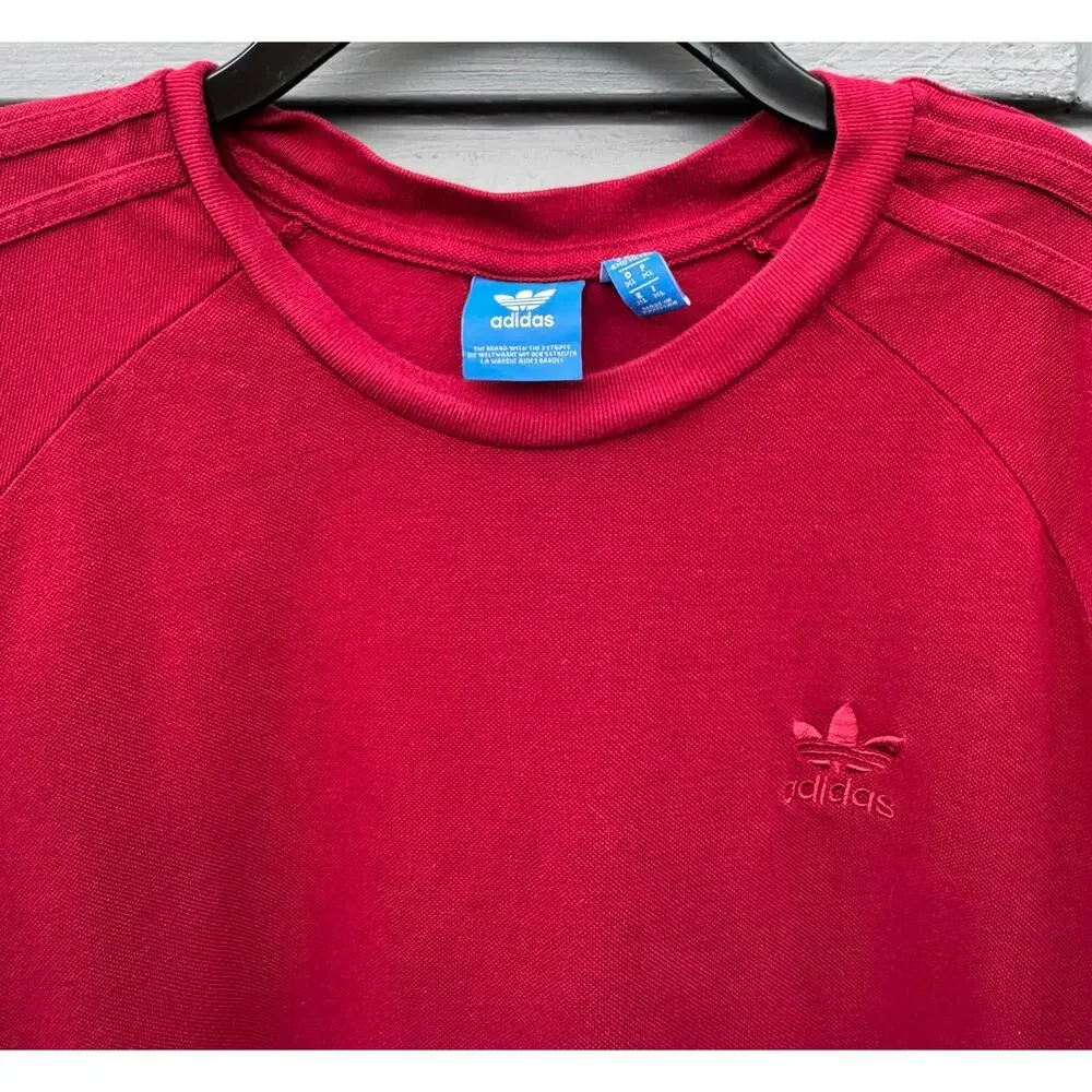 Adidas Men's California Triple Tee Red Extra Large XL
